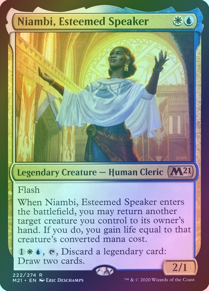 Niambi, Esteemed Speaker (M21) (222) / Foil