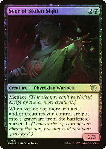 Seer of Stolen Sight (mom_330) / JumpStart / Foil