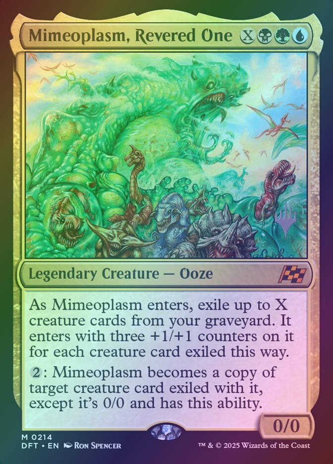 Mimeoplasm, Revered One (PDFT) (214p) / Foil