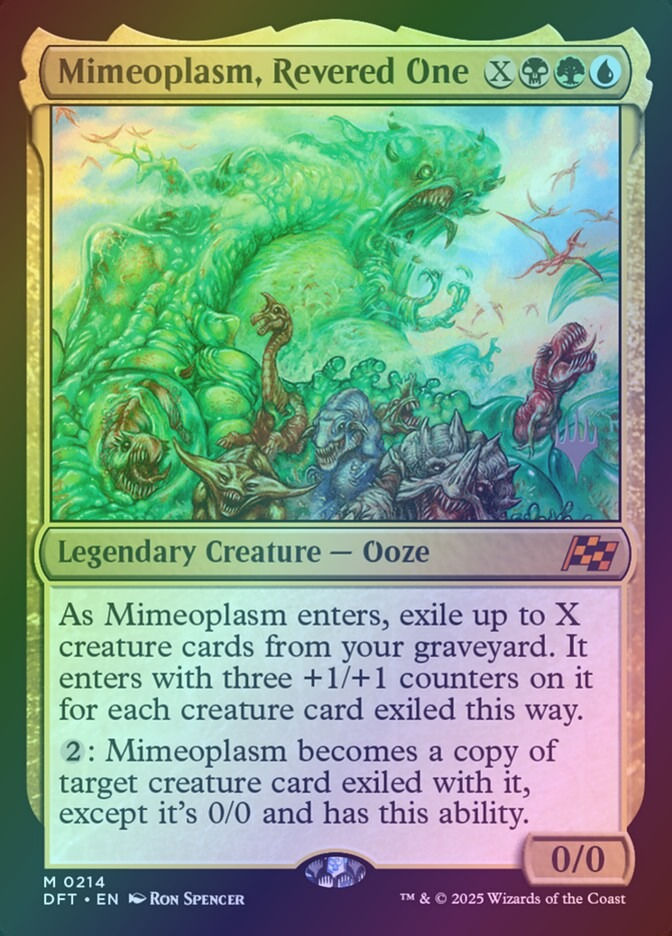Mimeoplasm, Revered One (PDFT) (214p) / Foil