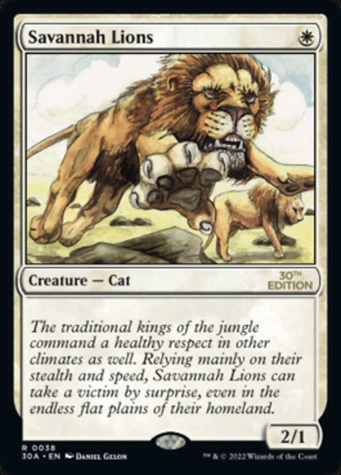 Savannah Lions (30a)