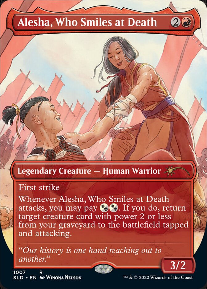 Alesha, Who Smiles at Death (SLD) (1007) / Borderless