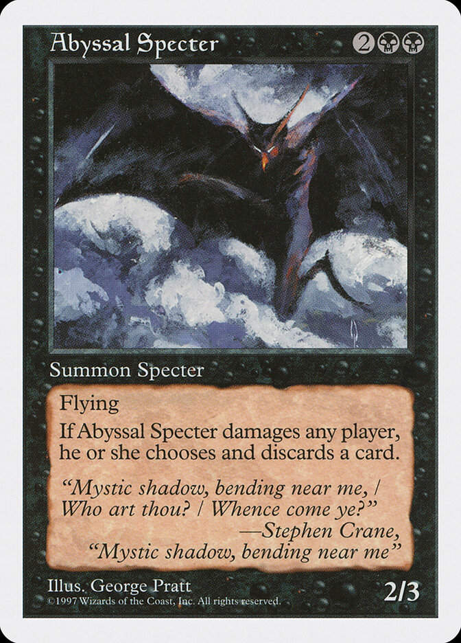 Abyssal Specter (5ED) (139)