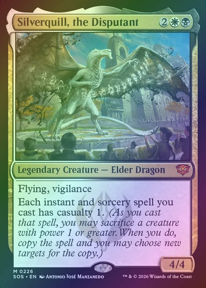 Silverquill, the Disputant (SOS) (226) / Foil