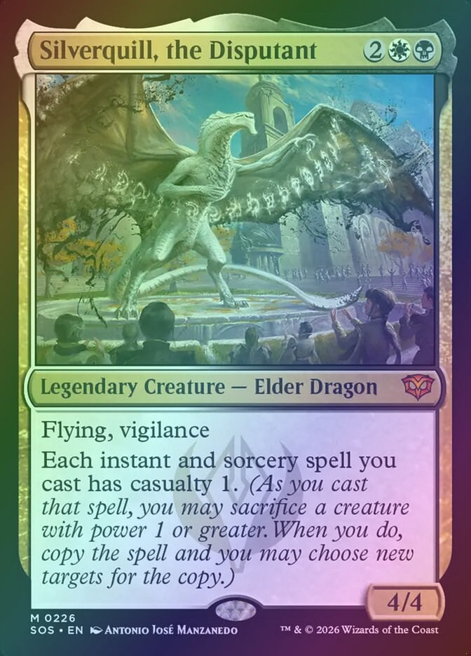 Silverquill, the Disputant (SOS) (226) / Foil