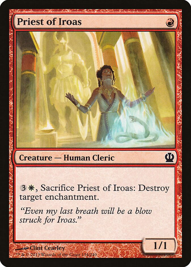 Priest of Iroas (THS) (134)