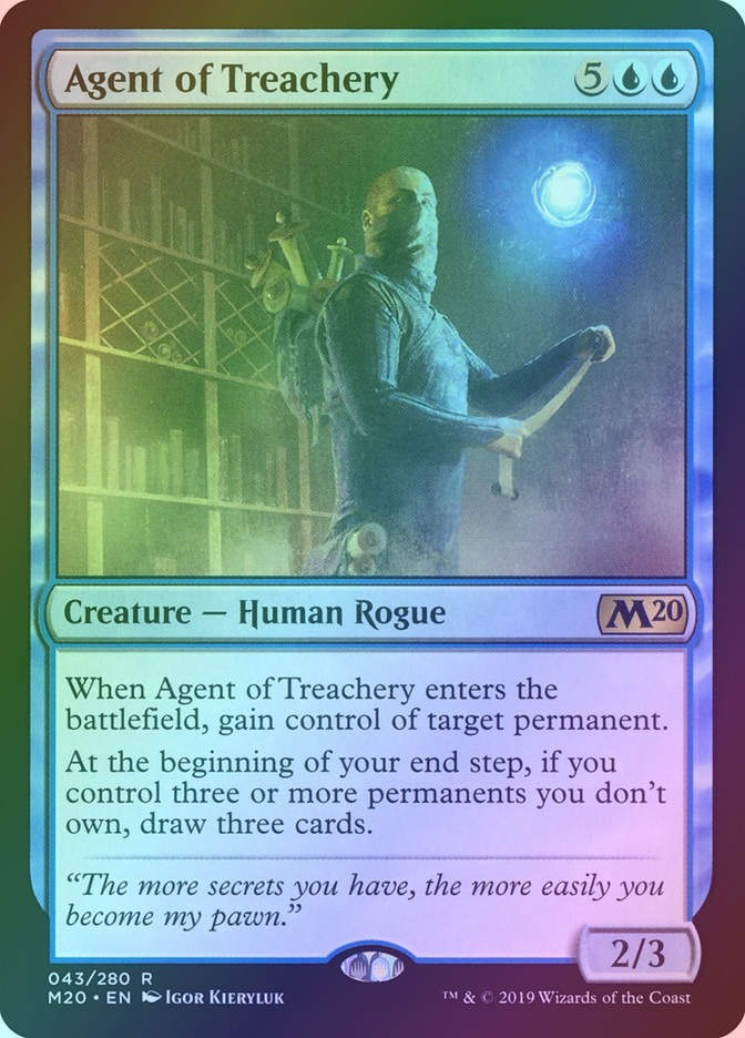 Agent of Treachery (M20) (43) / Foil