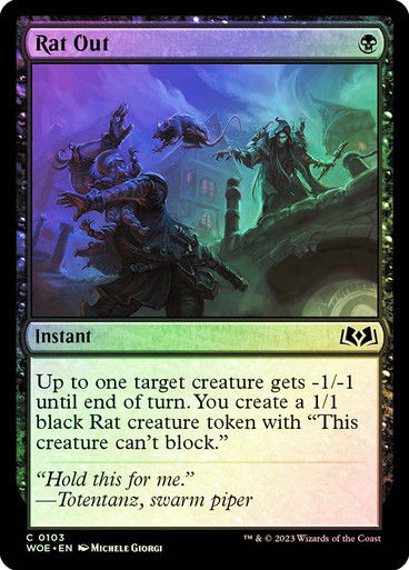 Rat Out (woe) / Foil