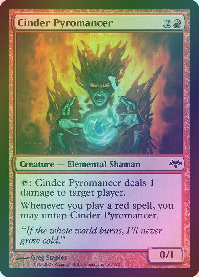 Cinder Pyromancer (EVE) (50) / Foil