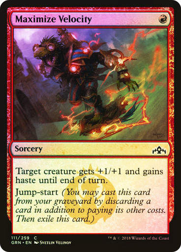 Maximize Velocity (GRN) (111) / Foil