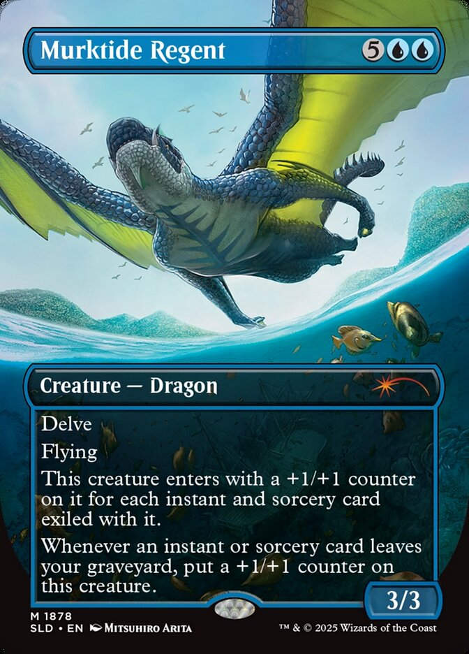 Murktide Regent (SLD) (1878) / Borderless