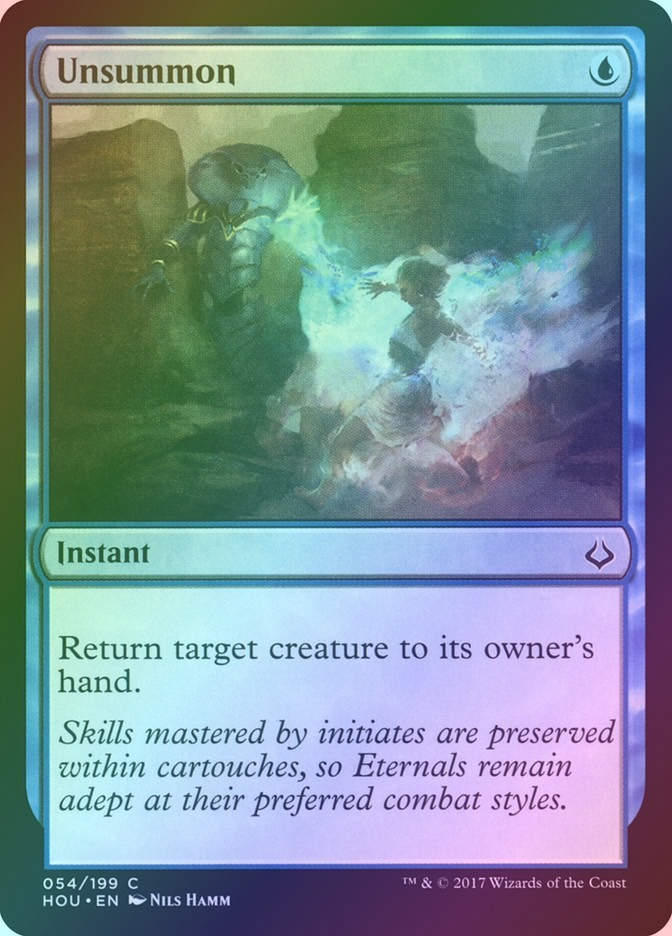 Unsummon (HOU) (54) / Foil
