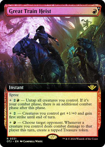 Great Train Heist (otj) (331) / Foil Extended