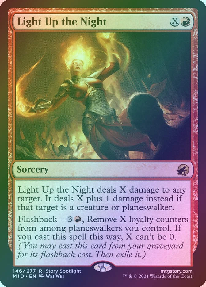 Light Up the Night (MID) (146) / Foil