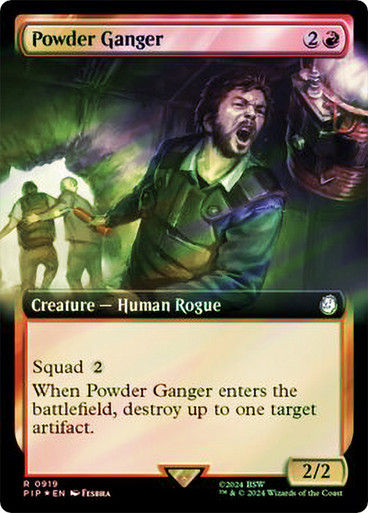 Powder Ganger (pip) (919) / Extended Surge Foil