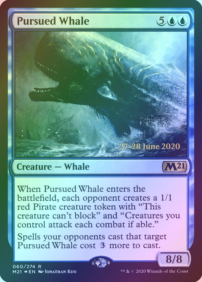Pursued Whale (PM21) (60s) / Foil