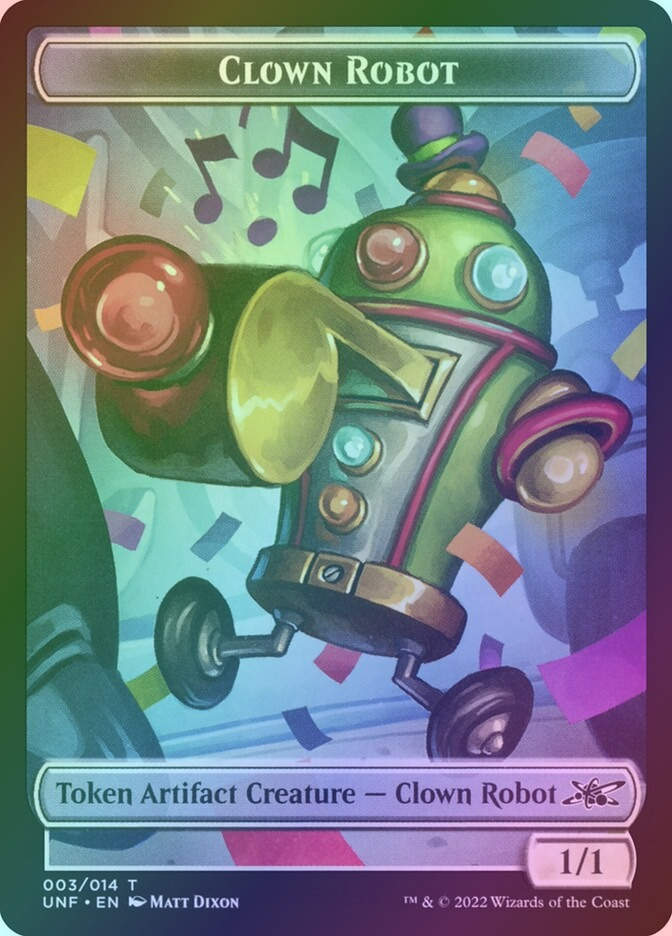 Clown Robot // Food (TUNF) (3 // 10) / Foil
