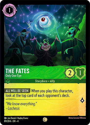 The Fates - Only One Eye (LOR_URS) / Foil