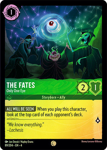 The Fates - Only One Eye (LOR_URS) / Foil
