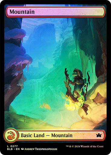 Mountain (blb) (277) / Foil