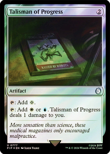 Talisman of Progress (pip) (777) / Surge Foil