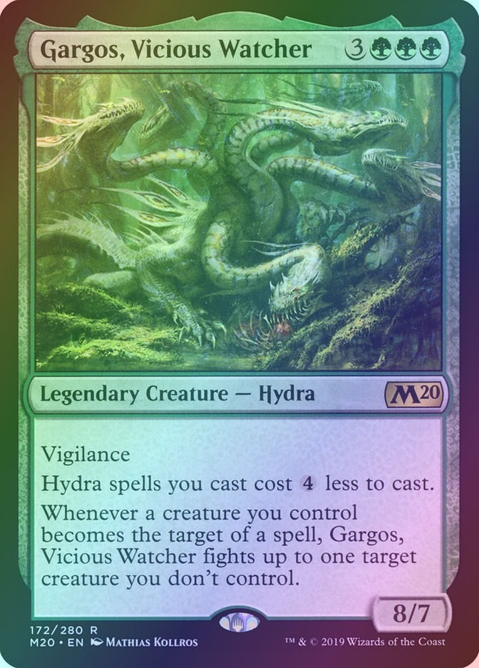 Gargos, Vicious Watcher (M20) (172) / Foil