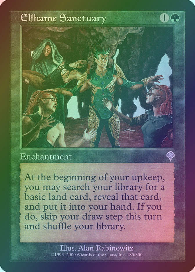 Elfhame Sanctuary (INV) (185) / Foil