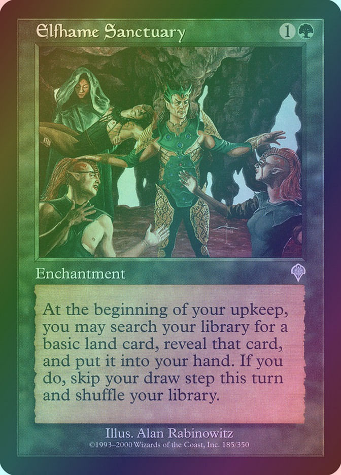 Elfhame Sanctuary (INV) (185) / Foil