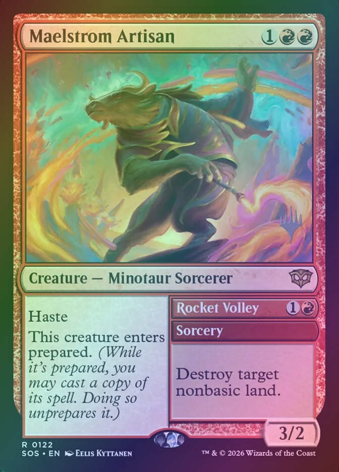 Maelstrom Artisan // Rocket Volley (PSOS) (122p) / Foil