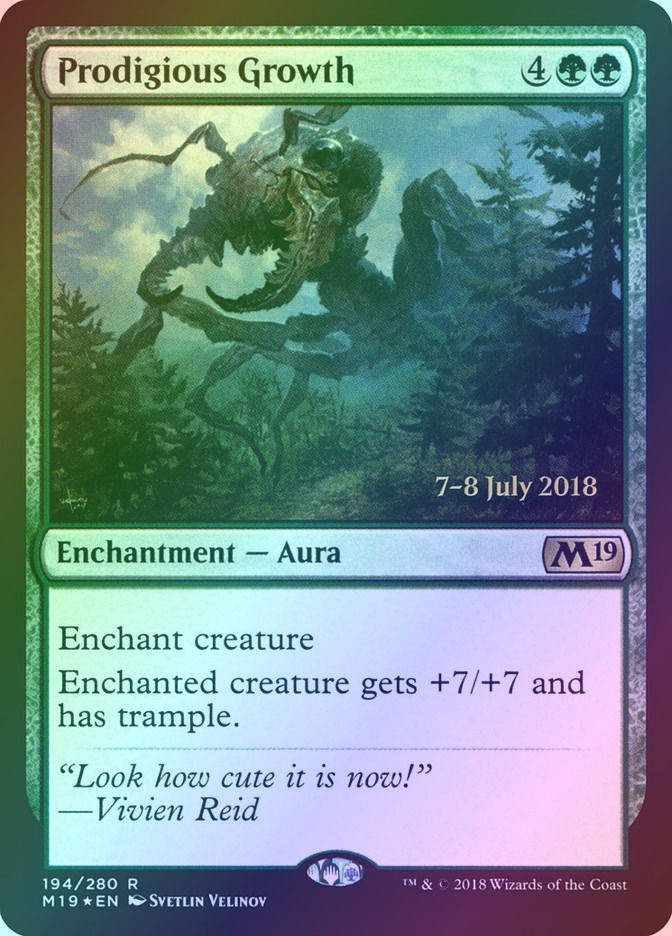 Prodigious Growth (PM19) (194s) / Foil