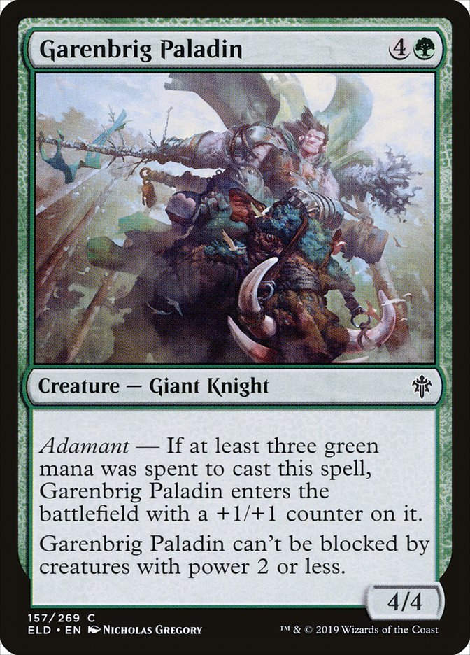 Garenbrig Paladin (ELD) (157)