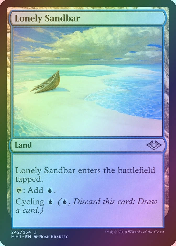 Lonely Sandbar (MH1) (242) / Foil