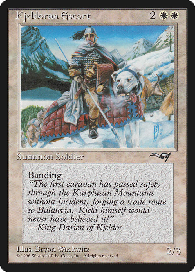Kjeldoran Escort (ALL) (7b)
