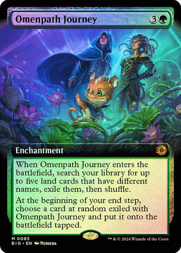 Omenpath Journey (BIG) (83) / Extended Art / Foil