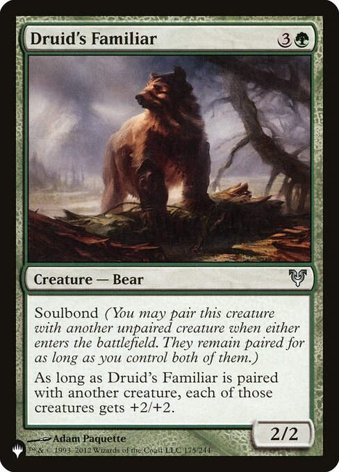 Druid's Familiar (PLST) (AVR-175)
