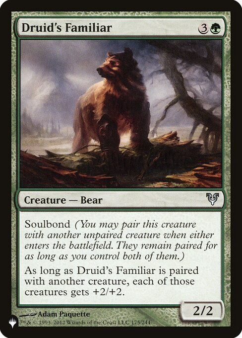 Druid's Familiar (PLST) (AVR-175)