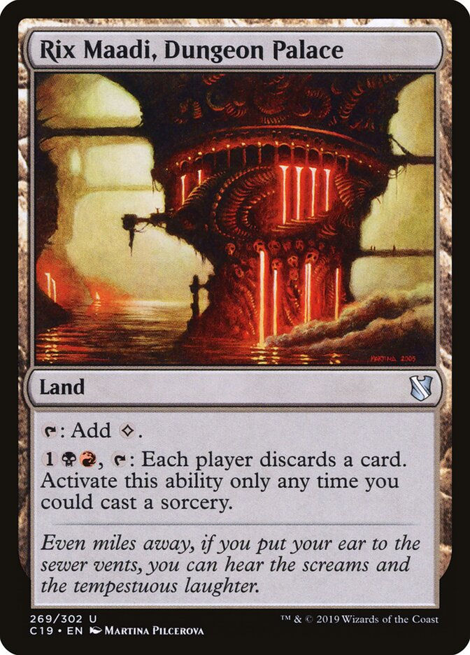 Rix Maadi, Dungeon Palace (C19) (269)