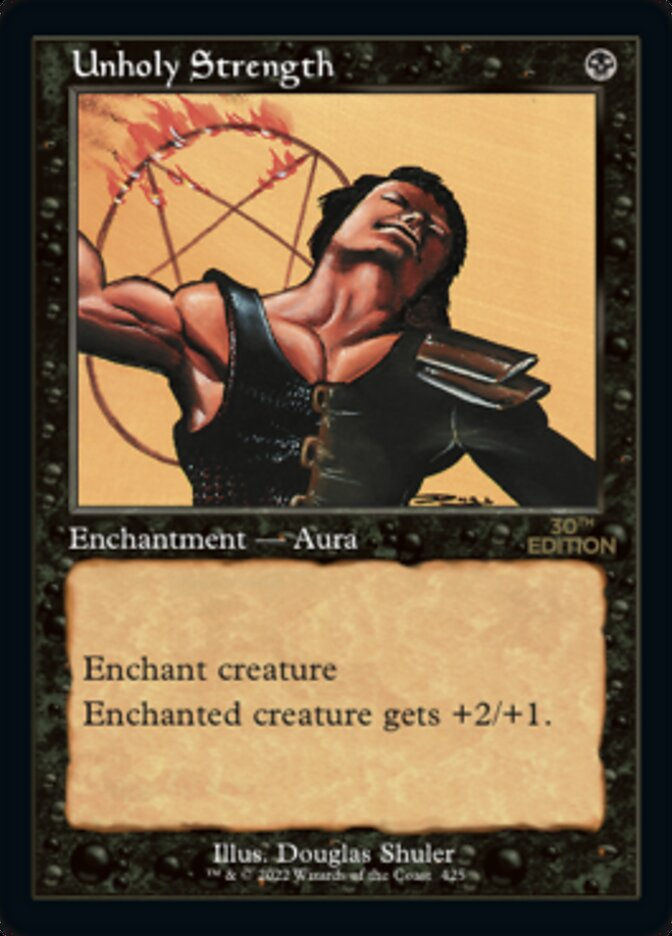 Unholy Strength (30a) / Retro Frame