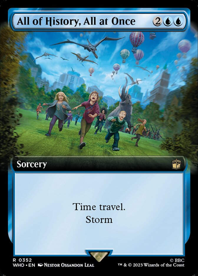 All of History, All at Once (WHO) (352) / Extended Art