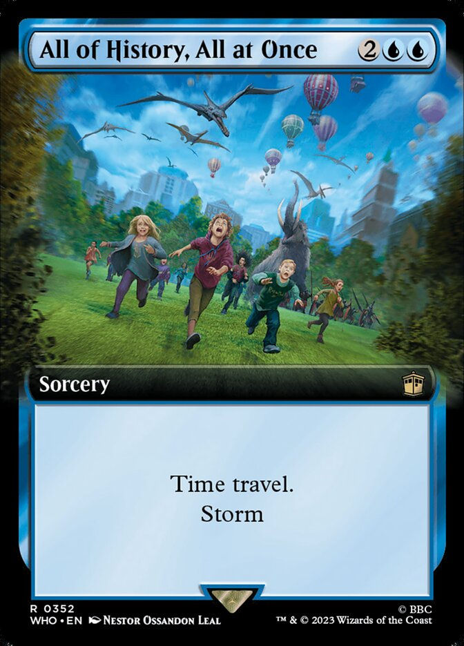 All of History, All at Once (WHO) (352) / Extended Art