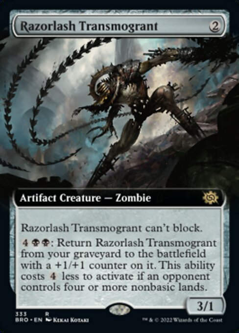 Razorlash Transmogrant (BRO) / Extended Art