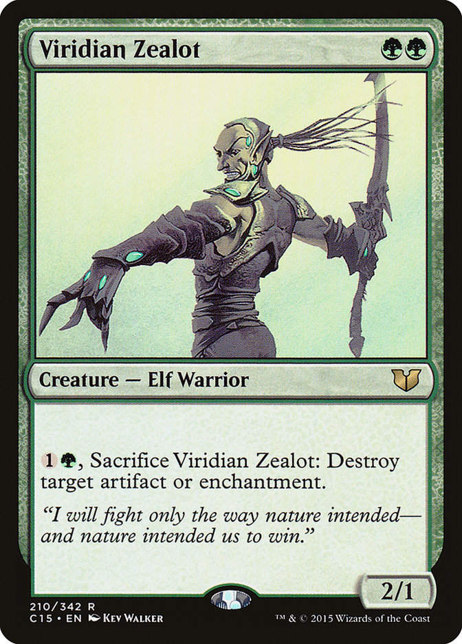 Viridian Zealot (c15)