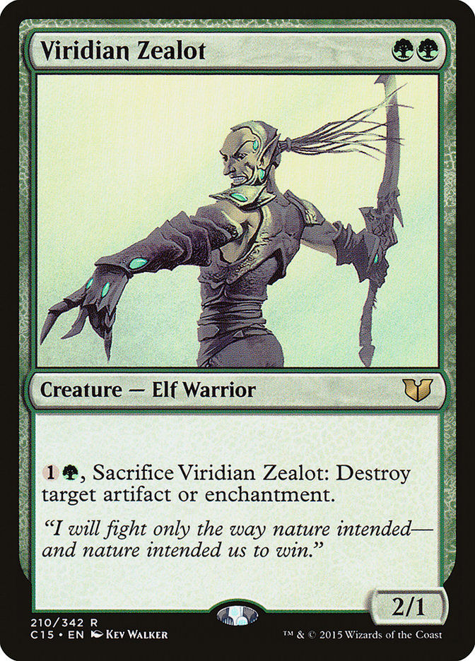 Viridian Zealot (c15)