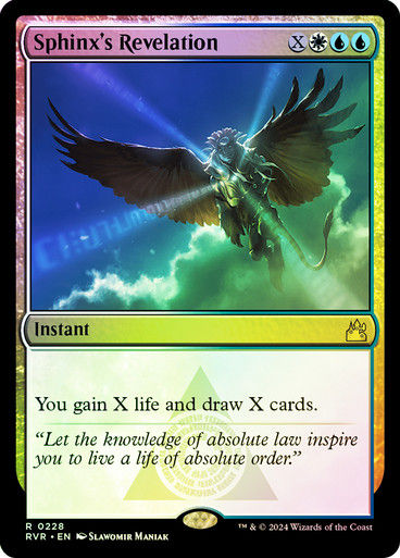 Sphinx's Revelation (rvr) (228) / Foil