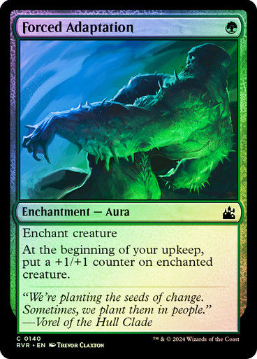 Forced Adaptation (rvr) (140) / Foil