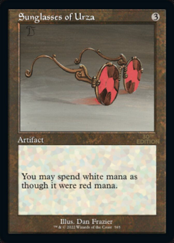 Sunglasses of Urza (30a) / Retro Frame