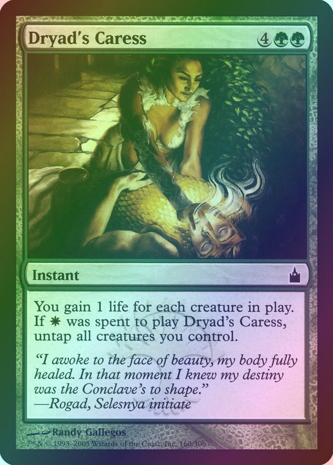 Dryad's Caress (RAV) (160) / Foil