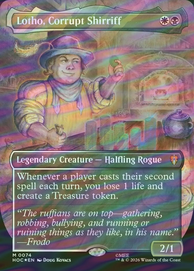 Lotho, Corrupt Shirriff (HOC) (74) / Surge Foil
