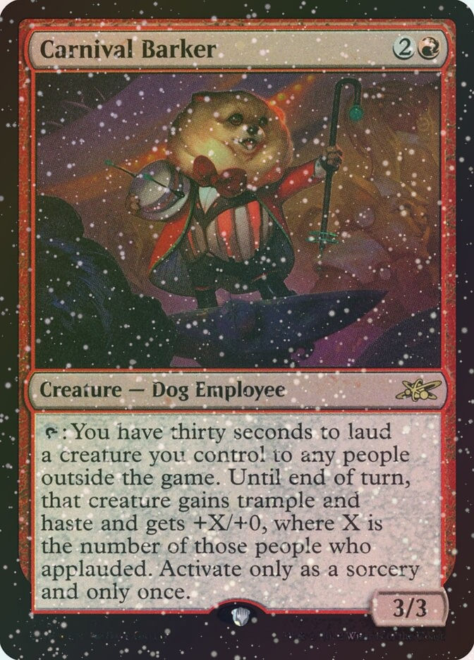 Carnival Barker (UNF) (388) / Galaxy Foil