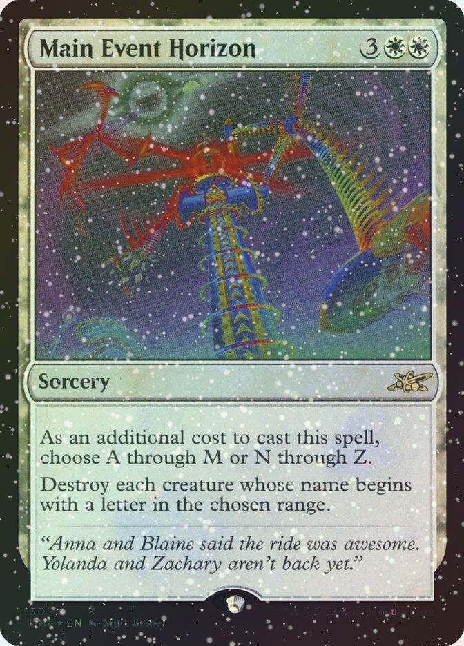 Main Event Horizon (UNF) (305) / Galaxy Foil